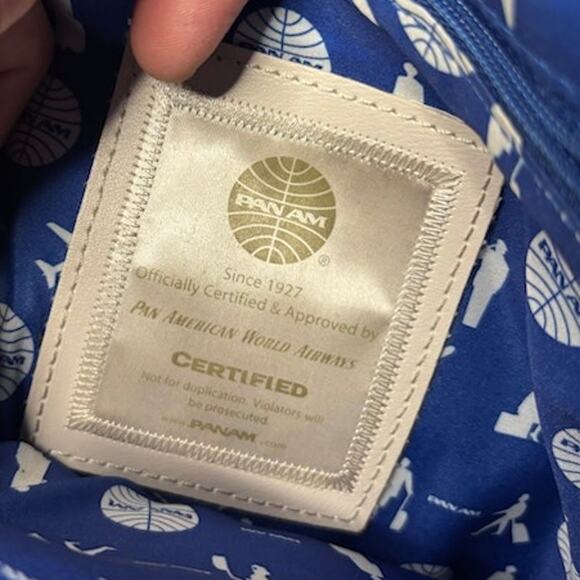 PAN AM "Messenger Reloaded" Bag,Originals,Certified Vintage Style, Pan Am White - Picture 7 of 15